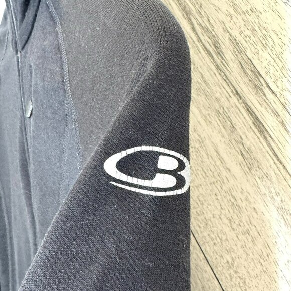 Icebreaker Merino GT Womens Size Small Full Zip Hooded Jacket Black Wool - Picture 2 of 6